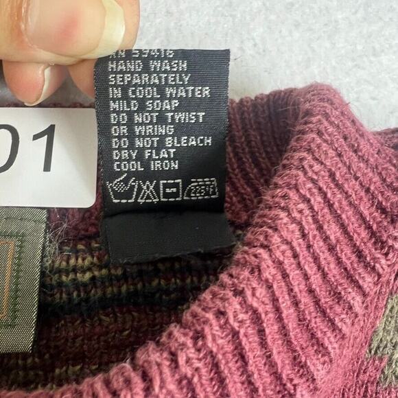 Generra Sweater Mens XL Knit Aztec Navajo Southwestern Grandpa Vintage Winter - Picture 6 of 7